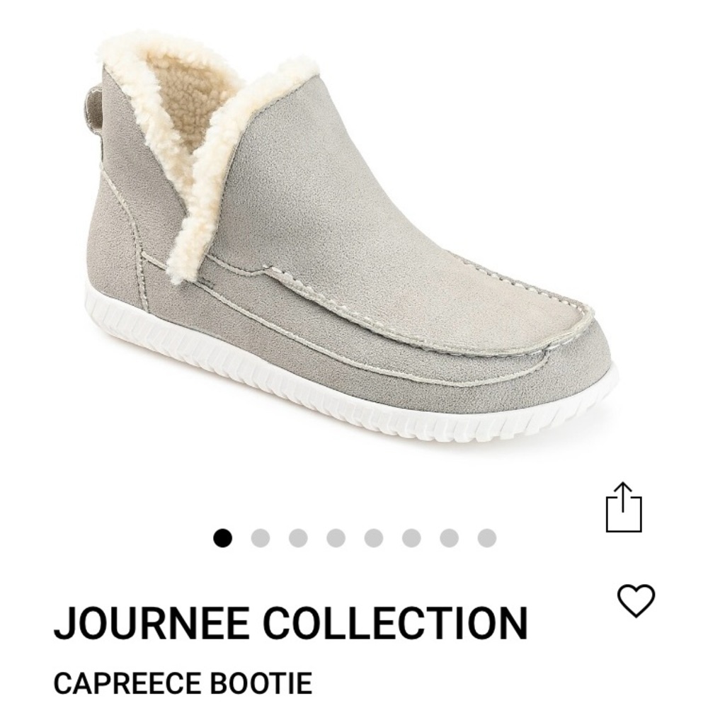 NWT Journee Capreece Boot/Slipper